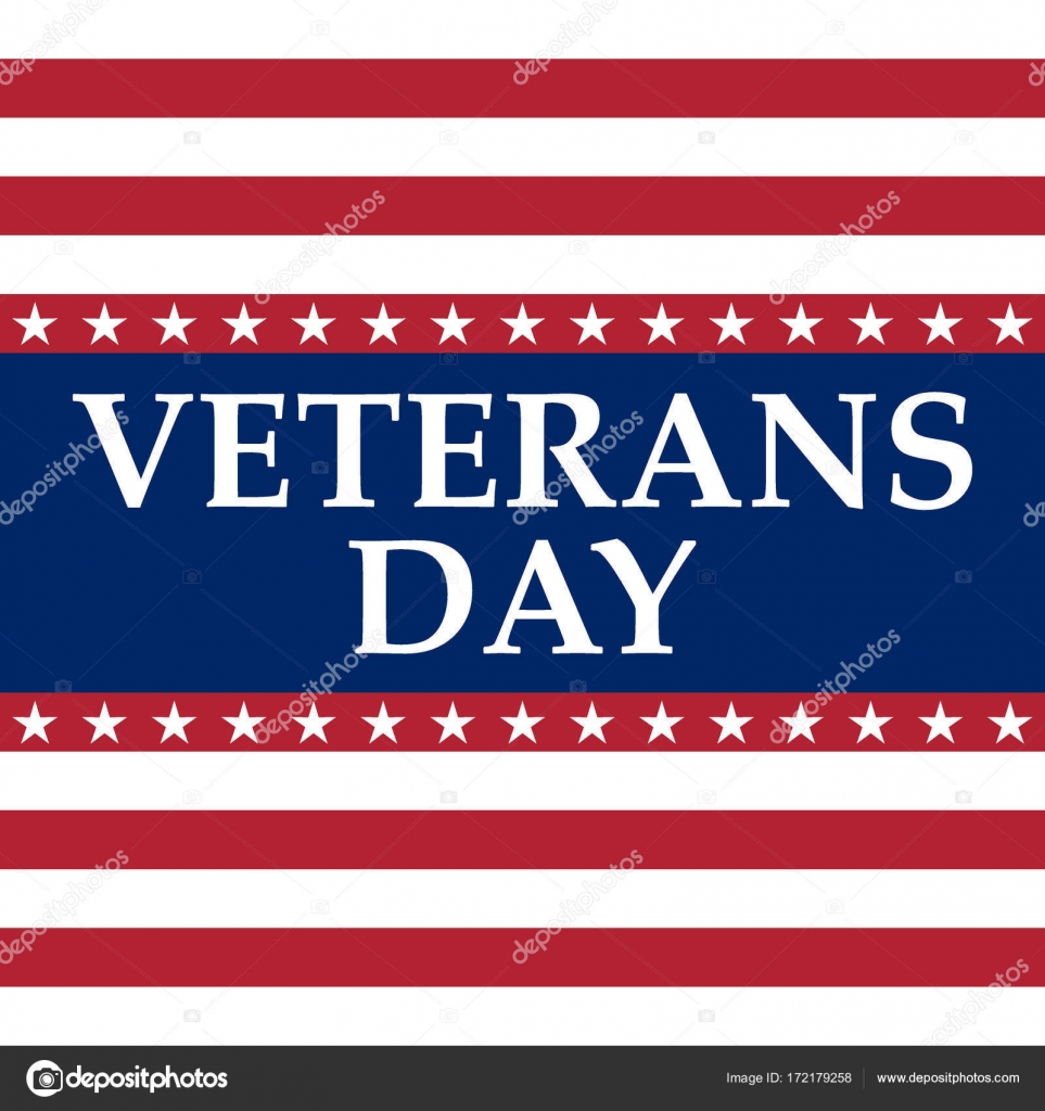 Día del Veterano en los Estados Unidos de América vector, gráfico