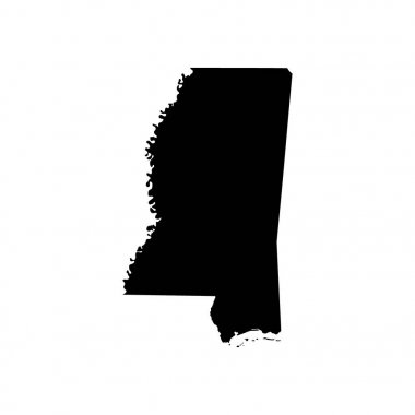 mississippi eyaleti ABD Haritası 