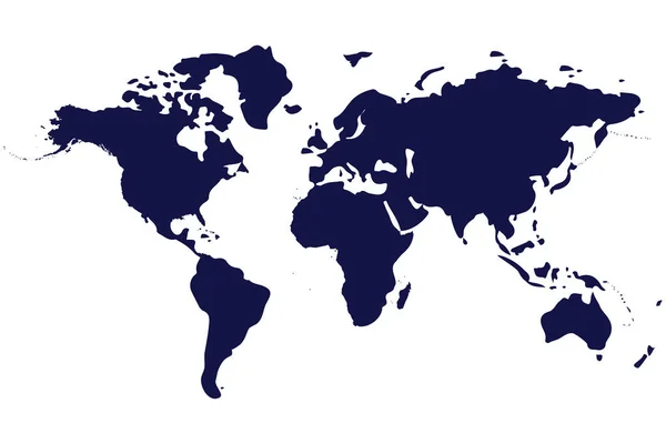 Ícone do mapa mundial —  Vetores de Stock