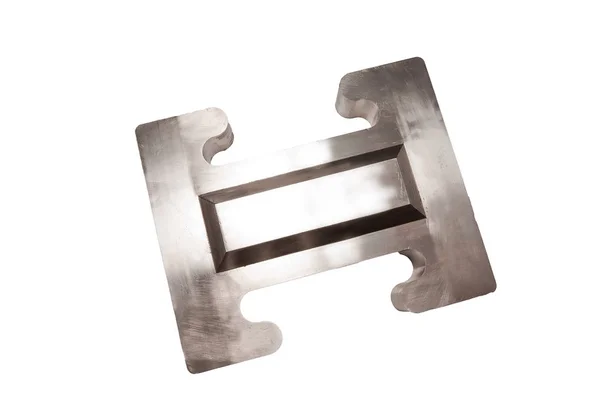 Produtos metálicos de aço obtidos por trituração e polimento — Fotografia de Stock