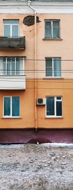 Ev dış cephe bitiş düşen imha