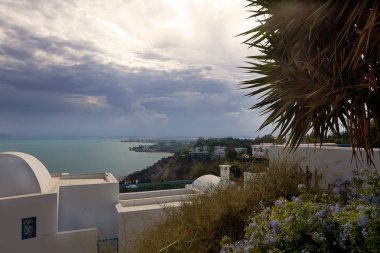 Tunus Akdeniz'in Sidi Bu görünümünü dedi