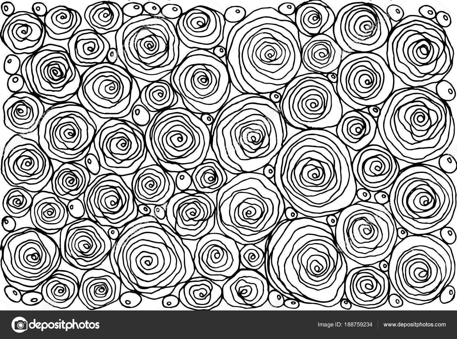 Boek Kleurplaten Voor Volwassenen Met Doodle Cartoon Eenvoudige