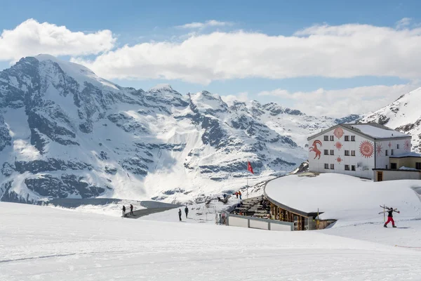 Зимнее время в Дьяволесце, Швейцария — стоковое фото