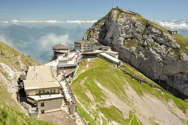 Mount Pilatus üst kısmında