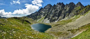 Erkek Hincovo pleso yüksek Tatras gölde