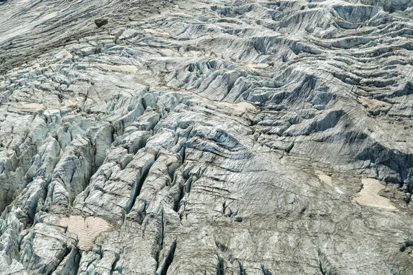 Льодовик Метлінг Фей Кінці Літа Недалеко Від Саас Швейцарії — стокове фото
