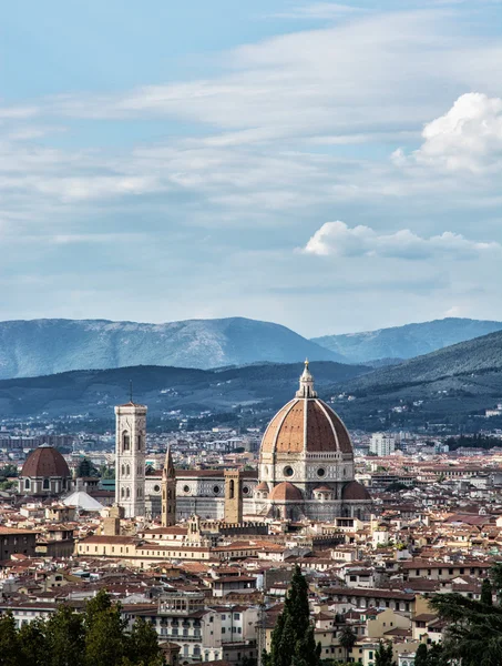 Catedral Santa Maria del Fiore y Giottos campanile —  Fotos de Stock