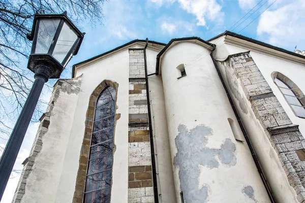 Basilika des heiligen Kreuzes in der Stadt Kezmarok, Slowakei, Detail ph — Stockfoto