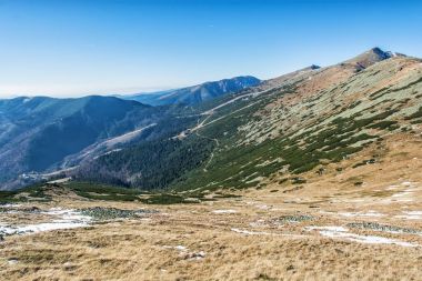 Teleferik Chopok tepe, düşük Tatras mountai asansör istasyonu için