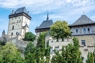 Karlstejn bir büyük gotik, Çek Cumhuriyeti kalesidir