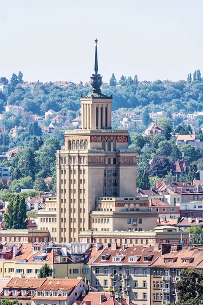 Hotel International, Prag, mimari sahne — Stok fotoğraf