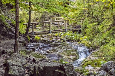 Janosik Delikleri, Küçük Fatra, Slovakya, yürüyüş teması