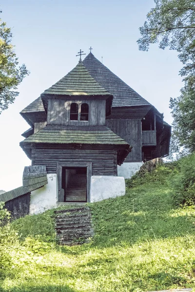 Wooden articular church of Lestiny, Slovakia — Stock Photo, Image