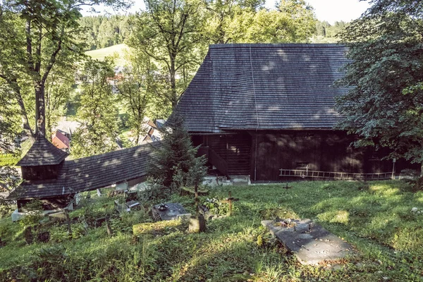 Wooden articular church of Lestiny, Slovakia — Stock Photo, Image