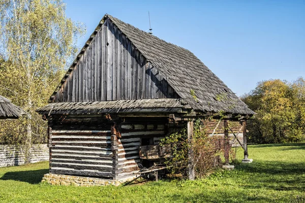 Den slovakiske landsbyens museum i Martin, Slovakia – stockfoto