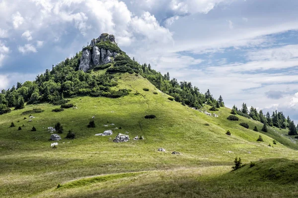 Μαύρη Πέτρα σε Big Fatra, Σλοβακία — Φωτογραφία Αρχείου