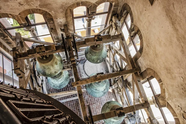 Interiör av klocktorn, Katedralen i St. Anastasia, Kroatien — Stockfoto