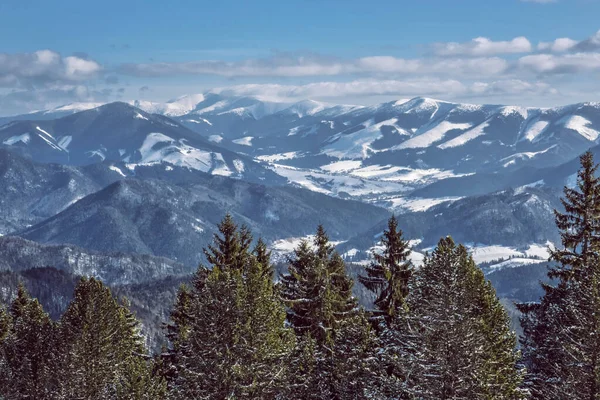 Die Niedere Tatra Erstreckt Sich Von Der Großen Fatra Slowakische — Stockfoto