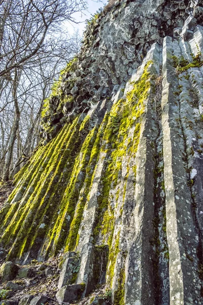 Stone Waterfall Somoska Siatorska Bukovina Slovakien Resmål Turistattraktion — Stockfoto