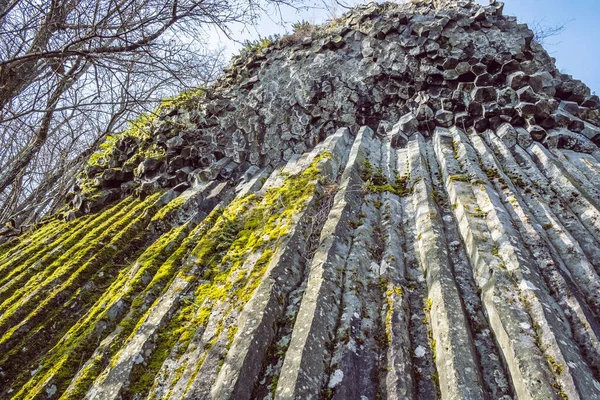 Stone Waterfall Somoska Siatorska Bukovina Slovak Republic Travel Destination Tourist — Stock Photo, Image