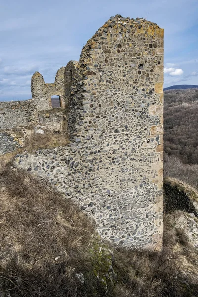 Ruiny Zamku Somoska Republika Słowacka Cel Podróży Temat Architektoniczny — Zdjęcie stockowe