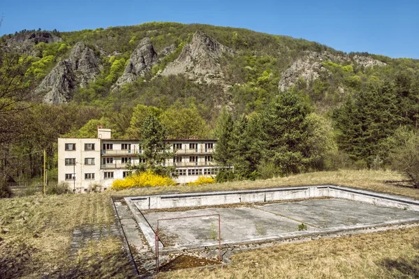 Abandoned Summer Resort Children Sklene Teplice Slovak Republic Urban Exploration — Stock Photo, Image