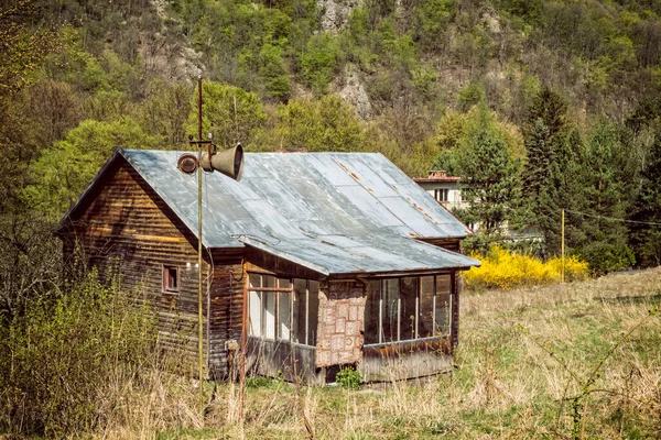 Opuštěné Letní Středisko Pro Děti Sklene Teplice Slovenská Republika Průzkum — Stock fotografie