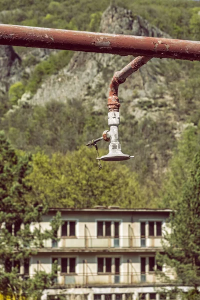 Övergiven Sommarort För Barn Sklene Teplice Slovakien Prospektering Städer — Stockfoto