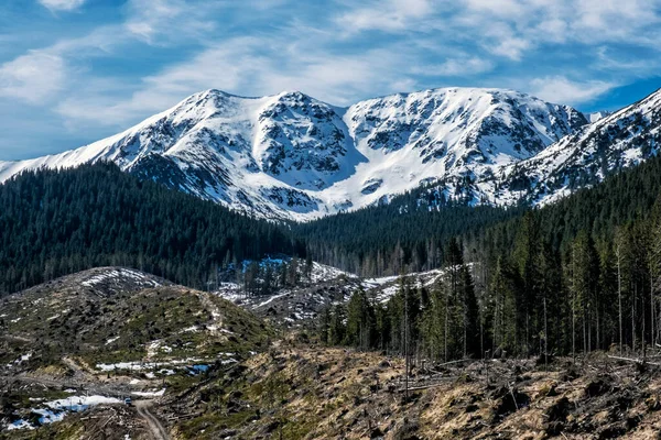 Valle Demanovska Parque Nacional Baja Tatras Montañas República Eslovaca Tema —  Fotos de Stock