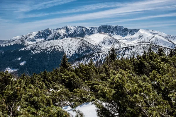 Cordillera Baja Tatras República Eslovaca Tema Senderismo Escena Natural Estacional —  Fotos de Stock