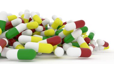 Sağlık kapsül, ilaç veya ilaç, ISO grup ile kavramsal