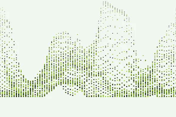 Grafico vettoriale. Cerchi sovrapposti astratti colorati, bolle, s — Vettoriale Stock