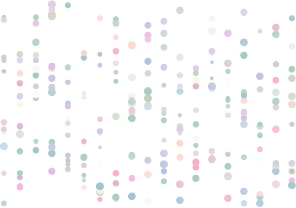 Vektorgrafik. Färgade abstrakt överlappande cirklar, bubblor, s — Stock vektor