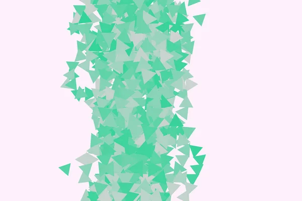 Векторна графіка. Кольоровий абстрактний штрих у формі трикутника — стоковий вектор