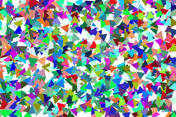 Gráfico vetorial. Colorido abstrato sobreposição triângulo forma patt — Vetor de Stock