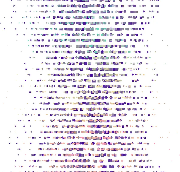 Gráfico vetorial. Abstrato colorido sobreposição padrão de forma mista —  Vetores de Stock