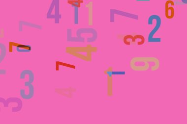 Grafik tasarım için desen şekli illüstrasyonlar arka plan. Doğurur