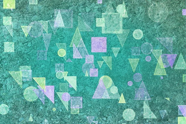 Shape pattern, wallpaper or texture background. Circle, decorati — Stock Photo, Image