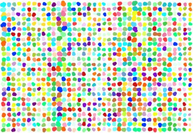 Soyut renkli springs şekil desen. Yaratıcı, kavram, depo