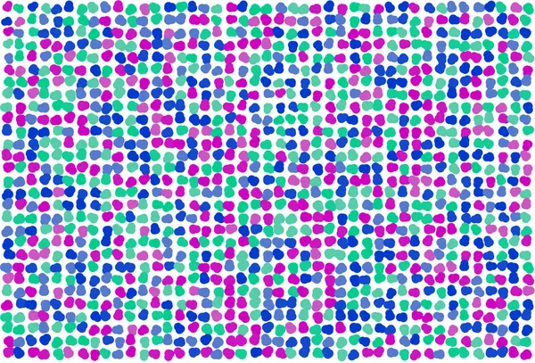 Abstract colored springs shape pattern. Graphic, bubbles, web & — Stok Vektör