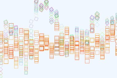 Tasarım için soyut bir kare, dikdörtgen desen arka plan. Şekil,