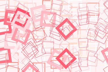 Soyut kare, dikdörtgen şekil desen renkli. Doku, drawi