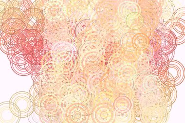 Renk soyut daire, kabarcıklar, Küre veya elips desen gen