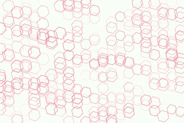 Modèle d'hexagone de fond conceptuel pour la conception. Forme, concept — Image vectorielle