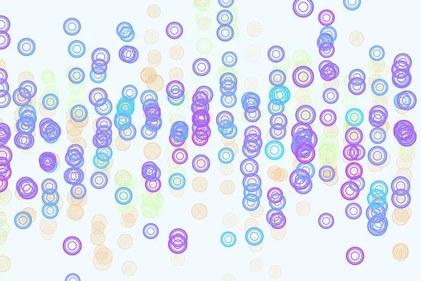 Konceptuell bakgrund cirklar, bubblor, sfär eller ellipser patte — Stock vektor