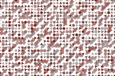 Dekoratif ve desen şekli resimler. Kılavuz, degrade, kiremit