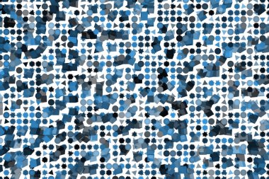 Desen, duvar kağıdı veya doku arka plan şekli. Daire, dijital,