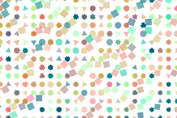 Achtergrond abstracte vorm, patroon voor design. Cirkel, rechthoek — Stockfoto