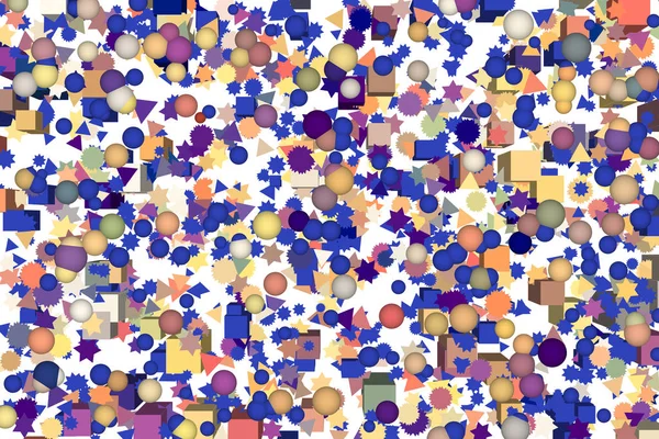 Form Illustrationen Hintergrund abstrakt, Muster Textur. digita — Stockfoto